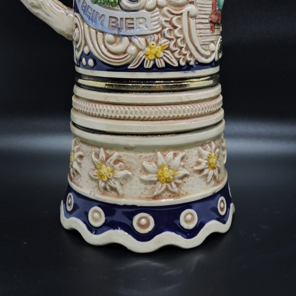 Vintage DBGM Beer Stein Mapsa Music Box - Trink Bruderlein - Picture 4 of 12